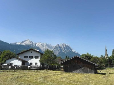 Traumhaftes Refugium in Garmisch-Partenkirchen: Ruhe und Natur pur
