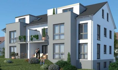 Moderne DG-Wohnung mit 2 Balkonen in MZ-Finthen