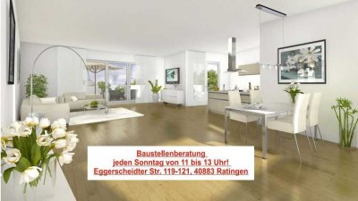 Exklusive Maisonettewohnung in neuem Bauvorhaben: Moderne Wohnkultur auf zwei Etagen!