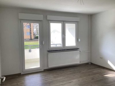 3-Zimmerwohnung im Erdgeschoss und mit Balkon