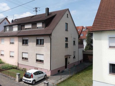 Charmantes 3-Familienhaus mit Potenzial in zentraler Lage von Wendlingen