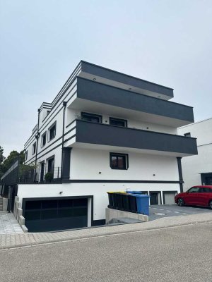 Neuwertige Penthouse-Wohnung mit 2 Zimmern und Balkon in Worms-Herrnsheim