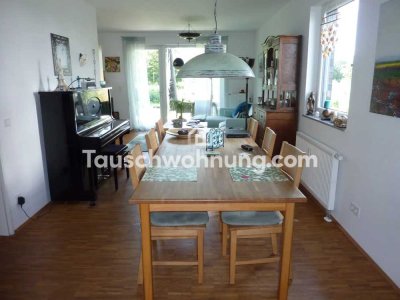 Tauschwohnung: 4 Zi Butzweiler Hof mit Garten gg 2 Zi Balkon ab 60 m2