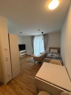 **BESICHTIGUNG am 18.05 um 16:30 Uhr**Top** OBERMENZING! Möbliertes Apartment ab sofort frei!