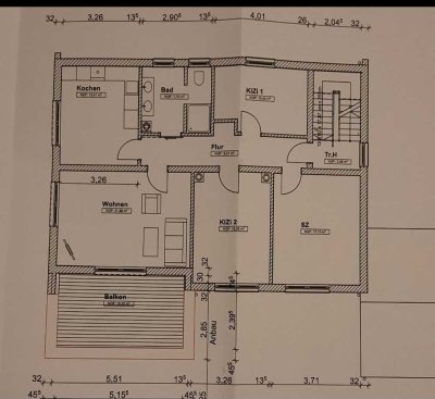Schöne 4-Zimmer-Wohnung, modernisiert 2023/2024