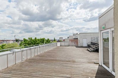 Wilmersdorf: außergewöhnliches ROOF-TOP-DACHGESCHOSS auf 3 Ebenen mit 755 m² inkl. 240 m² TERRASSE