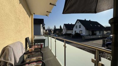 Charmante 2-Zimmer-Erdgeschosswohnung mit Balkon
in ruhiger Lage von Bischweier