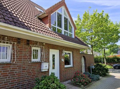 Osterholz | Doppelhaushälfte mit schönem Garten und Garage