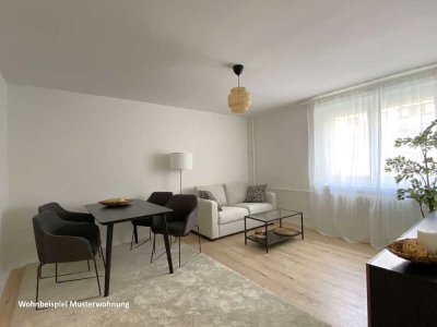Renovierte 2-Zimmer Balkon-Wohnung mit neuem Bad und eigenem Garten. Provisionsfrei