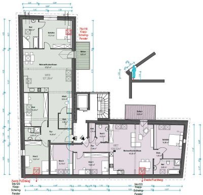 Frisch renovierte Dachgeschosswohnung mit geh. Innenausstattung mit Balkon in Altstadt Kibo