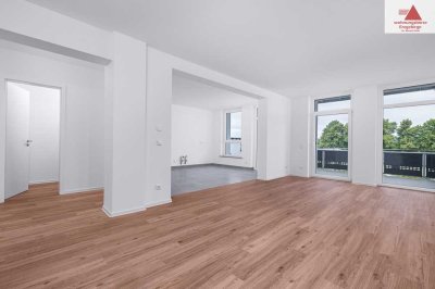 Wohnen im hocheffizienten Mehrfamilienhaus - 130 m² Eigentumswohnung in der Belletage - Marienberg!