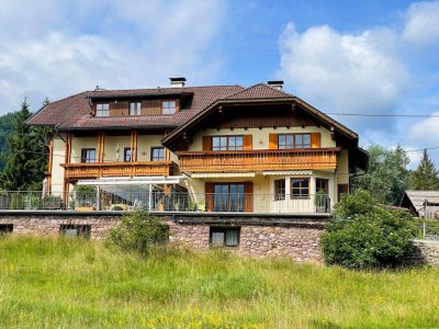 Seltene Perle am Weißensee: Hochwertiges Haus mit See- &amp; Bergblick in absoluter Traumlage