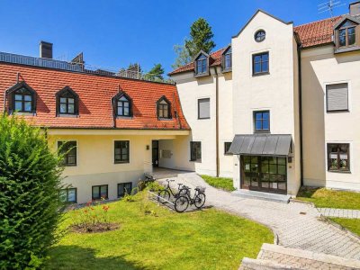 Attraktive 1-Zimmer-Wohnung mit großer Terrasse in ruhiger Lage von Landshut