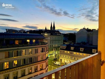 WUNDERSCHÖNE DG WOHNUNG ohne Dachschrägen mit genialem FERNBLICK