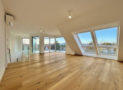 Preisreduktion &amp; Tiefgaragen-Stellplatz geschenkt! LOFT-FEELING | zwei Terrassen | ERSTBEZUG