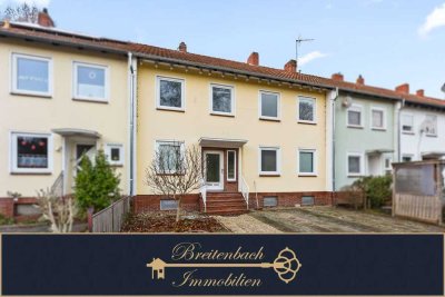 Reihenhaus mit zwei Wohnungen und großem Potenzial