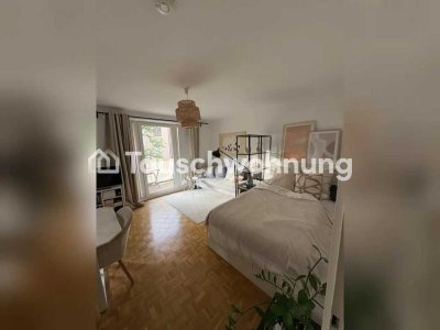 Tauschwohnung: Schöne 1- Zimmer Wohnung mit Balkon