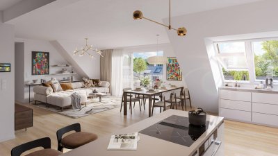 DAST THALLER . Das barrierefreie WOW-Dachgeschoß mit Terrasse
