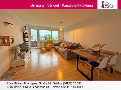 Top gepflegte 3 ZKB-Wohnung mit Fernblick und Aufzug in Geisenheim-Marienthal