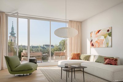 Perfekte 2-Zimmer-Wohnung mit Loggia