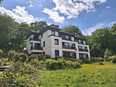 Große 2-Zimmer-Wohnung mit Balkon in Höhenlage von Bad Godesberg