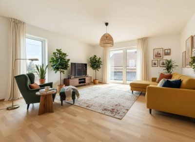 Provisionsfrei! - Sonnige 4-Zimmer-Erstbezugswohnung Nähe Lobau – Balkon mit Süd-/West-Ausrichtung