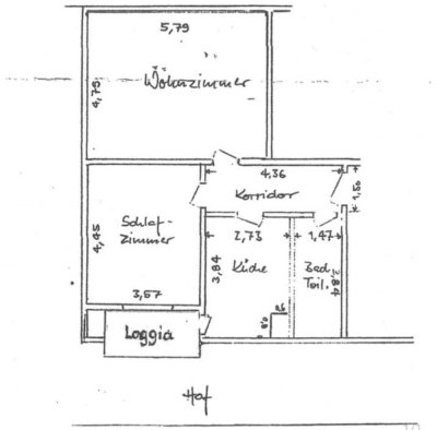 Helle 2,5-Zimmer Wohnung in Gelsenkirchen-Beckhausen