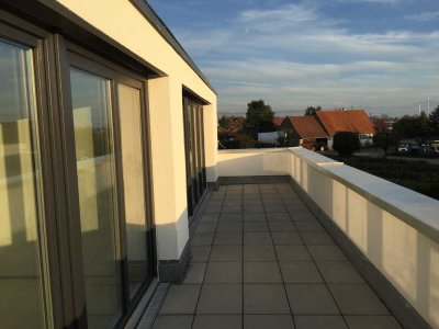 Über den Wolken ist die Freiheit grenzenlos - eine Dachterrasse für Sie alleine!