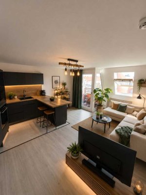 ⭐⭐⭐⭐⭐  2,5-Raum-Wohnung in UNI-Nähe, dadurch sehr gute Vermietbarkeit mit Balkon, mit TG-Stellplatz