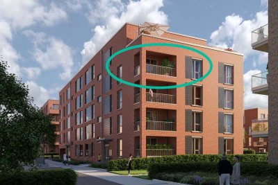 Ankommen & wohlfühlen: 2-Zimmer-Wohnung mit Loggia im 3. OG