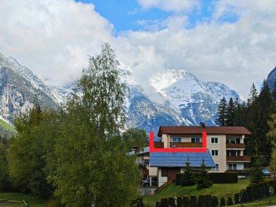 Modernisierte 4-Zimmer-Wohnung in Leutasch mit Balkon und Terrasse