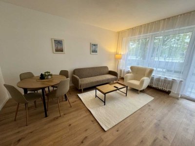 Voll möblierte 2-Zimmer-Wohnung in Düsseldorf Golzheim - fußläufig zur Rheinpromenade