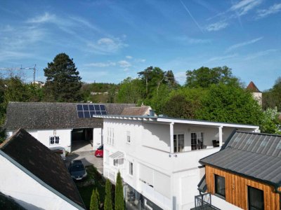 +Liebevolles Ein-/Mehrfamilienhaus in Ruhelage, direkt in Oberpullendorf in sehr gutem Zustand mit bester Infrastruktur! + Garten, 3Garagen, Nebengebäude, Klima, Photovoltaik+