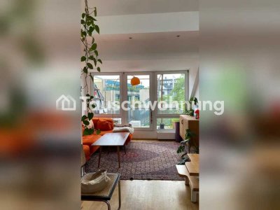 Tauschwohnung: Maisionette Wohnung mit großem Balkon