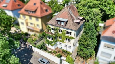 Ein stilvolles 3-Familienhaus mit idyllischem Garten in einer der begehrtesten Wohnlagen von S-West!
