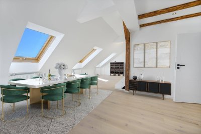 Exklusives Wohnerlebnis am Grieskai: Maisonette-Wohnung mit hochwertiger Ausstattung und modernem Design