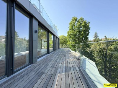 Dachgeschoss I West-Terrasse I Klima I Garten I EINE EBENE I Pötzleinsdorf