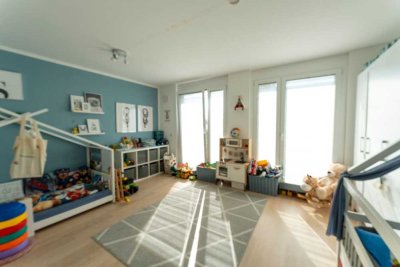Attraktive, barrierefreie 3,5-Zimmer-EG-Wohnung mit Terrasse und eigenem Gartenanteil in Wartenberg