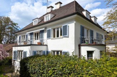 Rarität! Repräsentative Altbau Villa in ruhiger Lage nahe dem Isarhochufer
