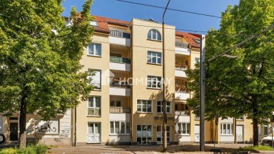 Attraktive Eigentumswohnung mit zwei Zimmern, Loggia und Tiefgaragenstellplatz