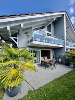 Hochwertige Architekten Doppelhaushälfte in Bestlage von Immenstaad mit Garage