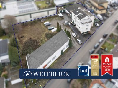 WEITBLICK: Mehrfamilienhaus, Baugrundstück und Gewerbeeinheit!