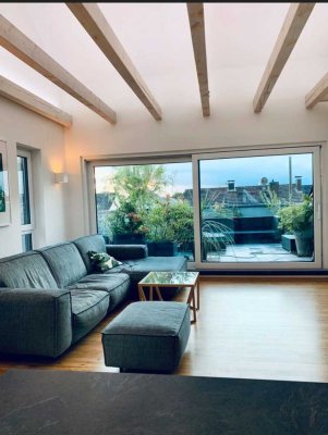 Dachgeschosswohnung 3-Zimmer mit exklusiver Ausstattung