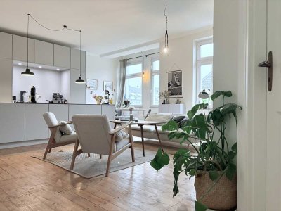 Außergewöhnliche Altbauwohnung mit 3 Zimmern und gehobener Ausstattung in Düsseldorf Oberbilk