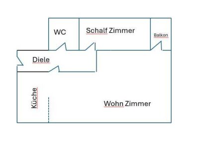 Exklusive 3,5-Raum-Wohnung mit Balkon und EBK in Frankfurt am Main - Griesheim