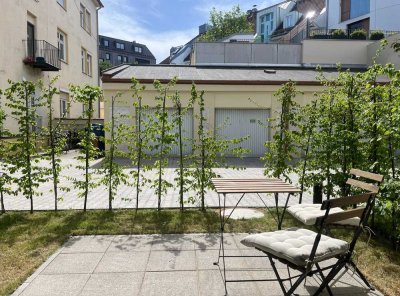 Helle Studenten Terrassenwohnung in ruhiger Innenhoflage