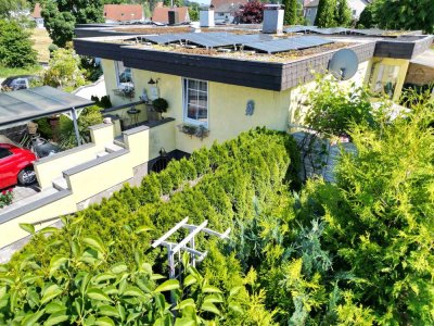Reihenendhaus mit großzügigem Gartenparadies, Einzelgarage und Stellplatz