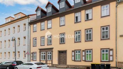 Kompakt & gepflegt: 2-Zimmer-Wohnung mit Gemeinschaftsgarten in der Erfurter Altstadt