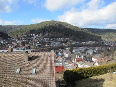 Bad Wildbad schöne 2 Zi Gartengesch WHG 55qm , Bj 83, Balkon, EBK, Stellplatz