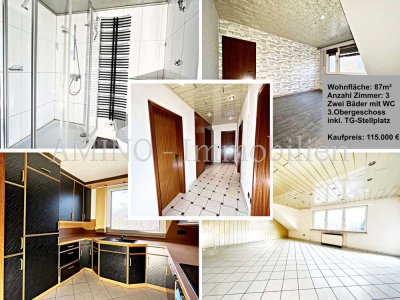 "Großzügige 3 Zimmer-Wohnung" inkl. TG-Stellplatz +++PROVISIONSFREI+++